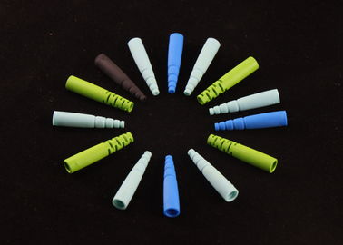 Pièces optiques en caoutchouc de fibre de bride pour l'earloop dans des options multi de couleur